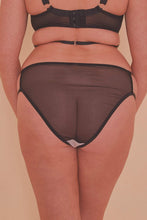 Load image into Gallery viewer, Sky Pearl Lace Harness Curve Brief
