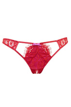 Load image into Gallery viewer, Love Pink/Red Ouvert Brief Curve
