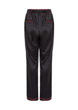 Load image into Gallery viewer, Black and Red Smoking Suit Pj Set Curve
