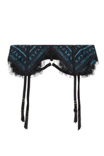 Load image into Gallery viewer, Sky Lace Harness Suspender Belt Curve
