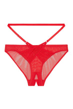 Load image into Gallery viewer, Eddie Crossover Wrap Crotchless Brazilian Brief Core
