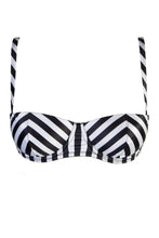 Load image into Gallery viewer, Beatrix Ivory Placement Stripe Demi Bra DD-G
