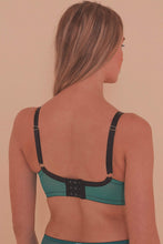 Load image into Gallery viewer, Ezmae Teal Full Bust Bra
