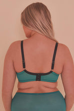 Load image into Gallery viewer, Ezmae Teal Full Bust Bra
