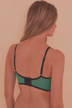 Load image into Gallery viewer, Kendra Emerald Scalloped DD-F Bra
