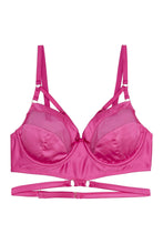 Load image into Gallery viewer, Madeleine Bondage Bra Fuller Bust Hot Pink
