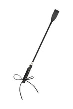 Load image into Gallery viewer, Bettie Page Lace up faux leather riding crop
