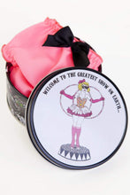 Load image into Gallery viewer, hot pink thong g string black bow briefs knickers gift tin
