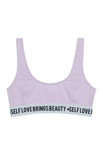 Load image into Gallery viewer, Felicity Hayward Self Love Lilac Crop Top
