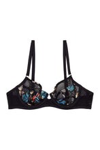 Load image into Gallery viewer, Felicity Hayward Elly Sequin Black Bra FB
