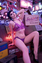 Load image into Gallery viewer, Peek &amp; Beau Bryn Purple Lace frill brief
