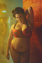 Load image into Gallery viewer, Miranda Red Curve Ouvert Brief

