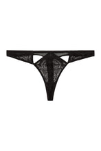 Load image into Gallery viewer, Wolf &amp; Whistle Layla Eyelash lace overlay thong
