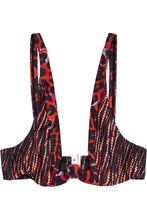 Load image into Gallery viewer, Wolf &amp; Whistle Eco Leopard tie dye underwired top B - F
