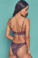 Load image into Gallery viewer, Wolf &amp; Whistle Eco Leopard tie dye brazilian brief
