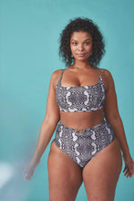 Load image into Gallery viewer, Wolf &amp; Whistle Eco Snakeskin curve brief
