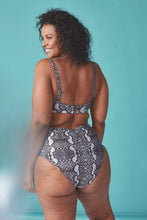Load image into Gallery viewer, Wolf &amp; Whistle Eco Snakeskin curve brief
