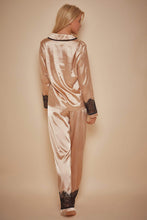 Load image into Gallery viewer, Wolf &amp; Whistle Emmy Eyelash Lace Trim Long Sleeve PJ Set

