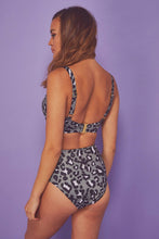 Load image into Gallery viewer, Wolf &amp; Whistle Khaki Eco leopard high waist brief
