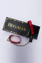 Load image into Gallery viewer, Regalia PU Collar With Lead Red
