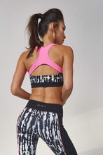 Load image into Gallery viewer, Wolf &amp; Whistle Paint Splatter Racer Back Bra
