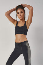 Load image into Gallery viewer, Wolf &amp; Whistle Racer Back Lace Up Bra Black

