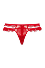 Load image into Gallery viewer, Wolf &amp; Whistle Megan Red Lace Thong
