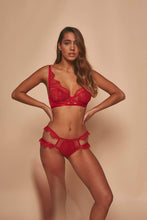 Load image into Gallery viewer, Wolf &amp; Whistle Megan Red Lace Thong
