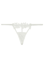 Load image into Gallery viewer, Wolf &amp; Whistle Billie applique thong ivory
