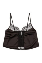 Load image into Gallery viewer, Wolf &amp; Whistle Millie Satin and lace PJ set
