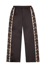 Load image into Gallery viewer, Wolf &amp; Whistle Morgan Satin and lace tie front PJ set
