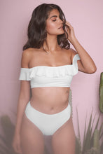 Load image into Gallery viewer, Beth White High Waist Brief - Wolf &amp; Whistle
