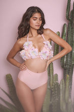 Load image into Gallery viewer, wolf and whistle peach high waist bikini brief

