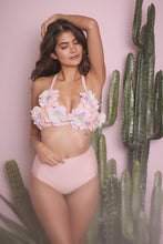 Load image into Gallery viewer, wolf and whistle peach high waist bikini brief
