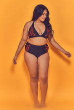 Load image into Gallery viewer, Wolf &amp; Whistle Embroidered Triangle Bikini Top Curve
