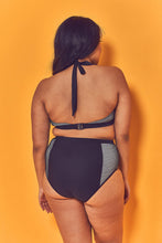 Load image into Gallery viewer, Wolf &amp; Whistle Fishnet Panel Bikini Top Curve
