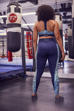 Load image into Gallery viewer, Wolf &amp; Whistle High Waist Panelled Leggings Snake Curve
