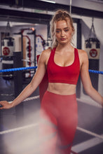 Load image into Gallery viewer, Wolf &amp; Whistle Racer Back Bra Red
