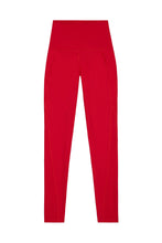 Load image into Gallery viewer, Wolf &amp; Whistle High Waist Leggings Red Curve
